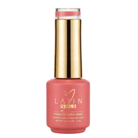 BASE RUBBER ROSADA 07 X 8 ML LATIN NAILS