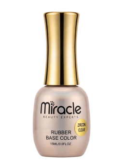 BASE RUBBER COLOR ZIRCON CLEAR NIVELADORA MIRACLE