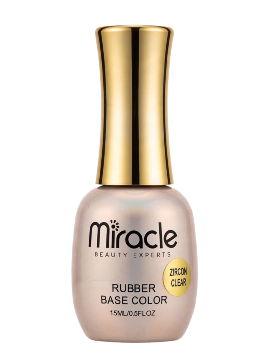 BASE RUBBER COLOR ZIRCON CLEAR NIVELADORA MIRACLE