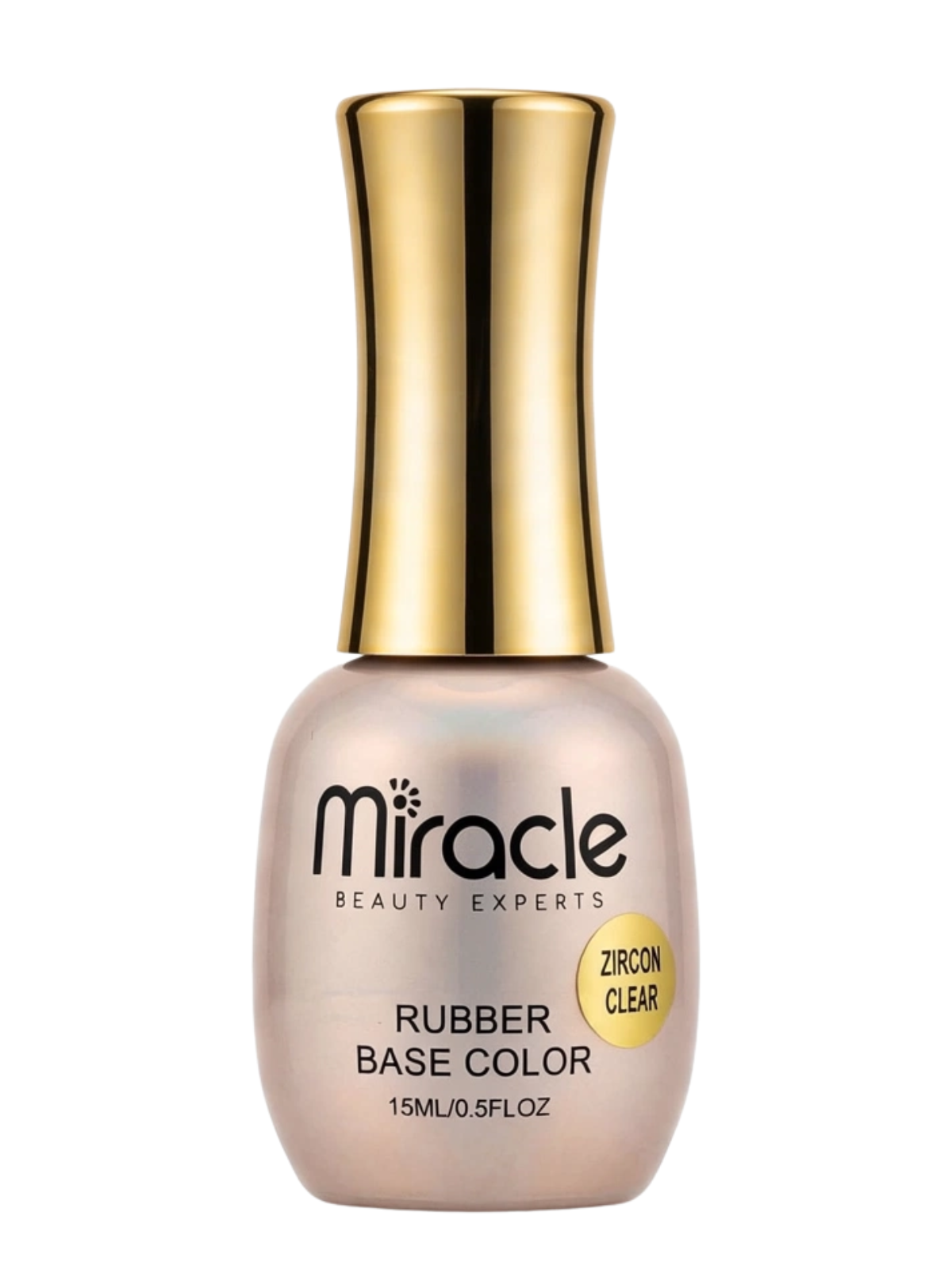 BASE RUBBER COLOR ZIRCON CLEAR NIVELADORA MIRACLE