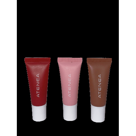 SET MINI PEPTIDE BALSAMO LABIAL X 3 ATENEA