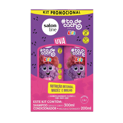 KIT SHAMPO X 300 + ACOND X 200 TO DE CACHO KIDS UVA 32650 SALON LINE