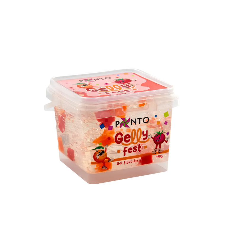 GELLY FEST GEL FIJACION ALTA NARANJA X 400 PONTO