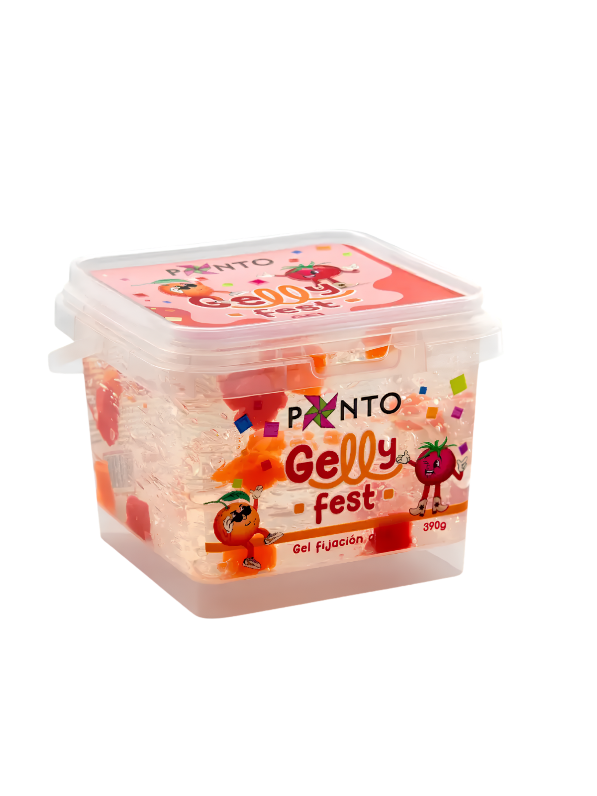 GELLY FEST GEL FIJACION ALTA NARANJA X 400 PONTO