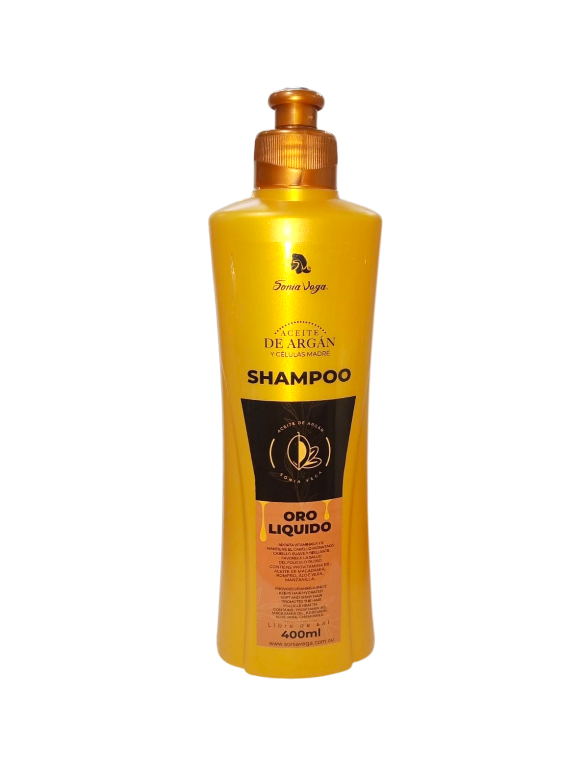 SHAMPO ACEITE DE ARGAN X 400 ML SONIA VEGA