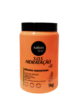 MASK CONCENTRADA SOS HIDRATACION OLEO DE RICINO X 1000 34988 SALON LINE