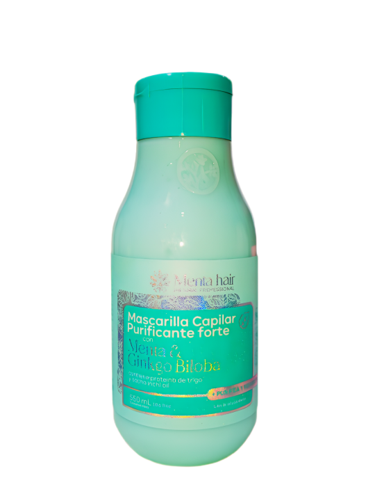 MASK PURIFICANTE GINKGO BILOBA X 550 MENTA