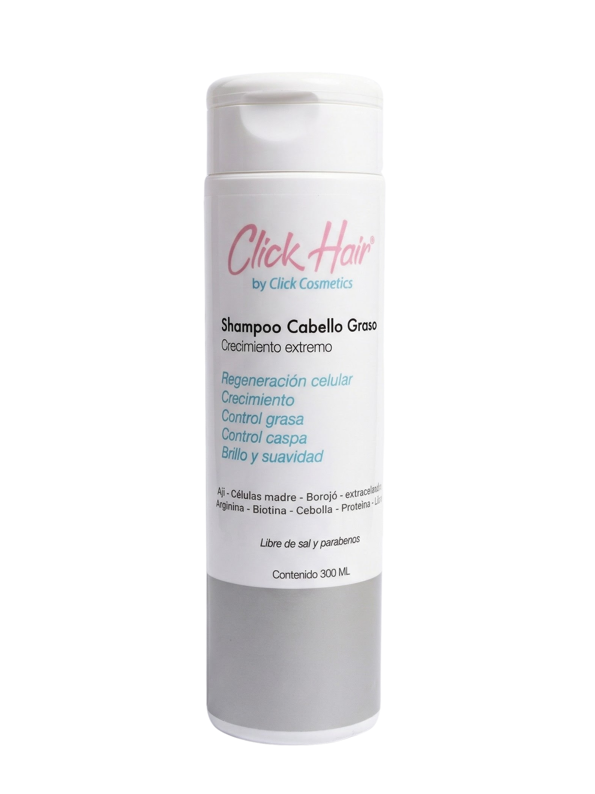 SHAMPO CABELLO GRASO X 300 ML CLICK HAIR
