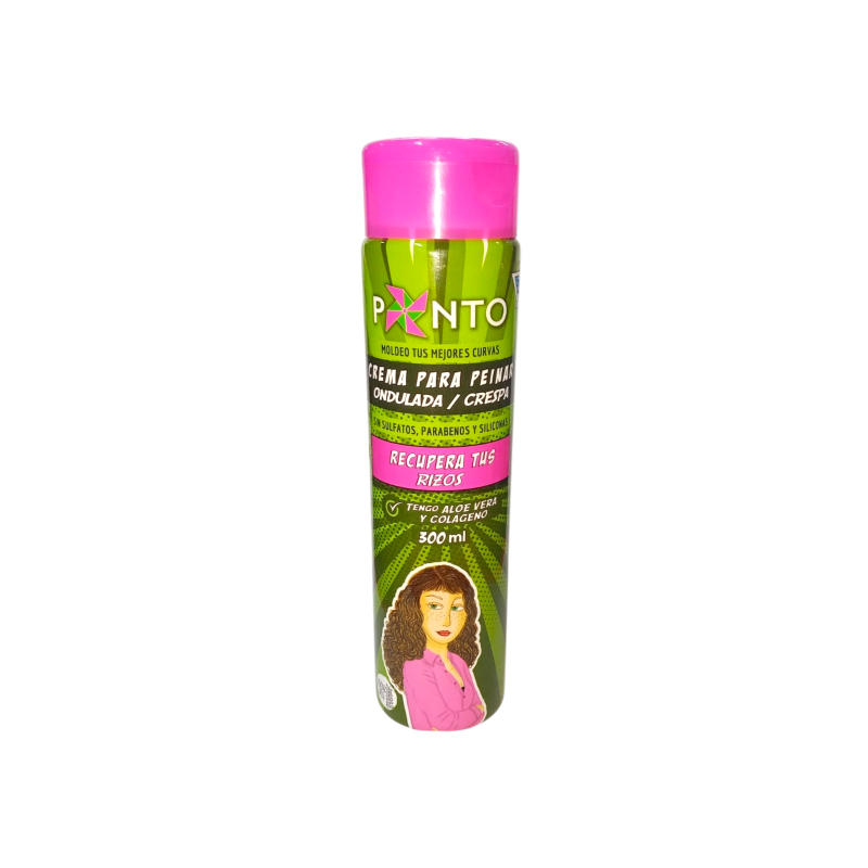 CREMA PARA PEINAR ONDULADA/CRESPA X 300 ML PONTO MVH