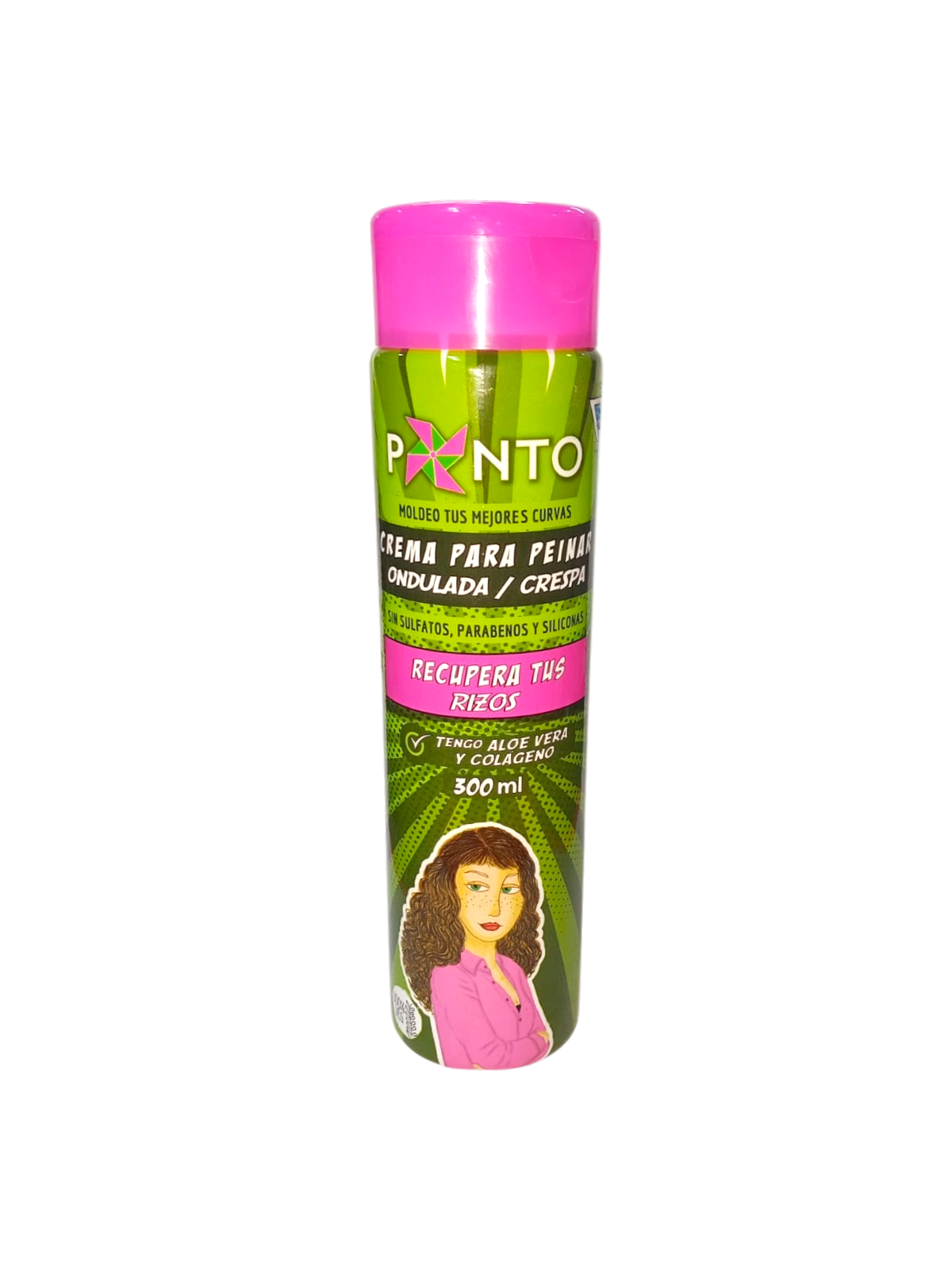 CREMA PARA PEINAR ONDULADA/CRESPA X 300 ML PONTO MVH