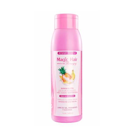 ACOND BANANA Y PIñA CABELLO SECO X 500 ML MAGIC HAIR