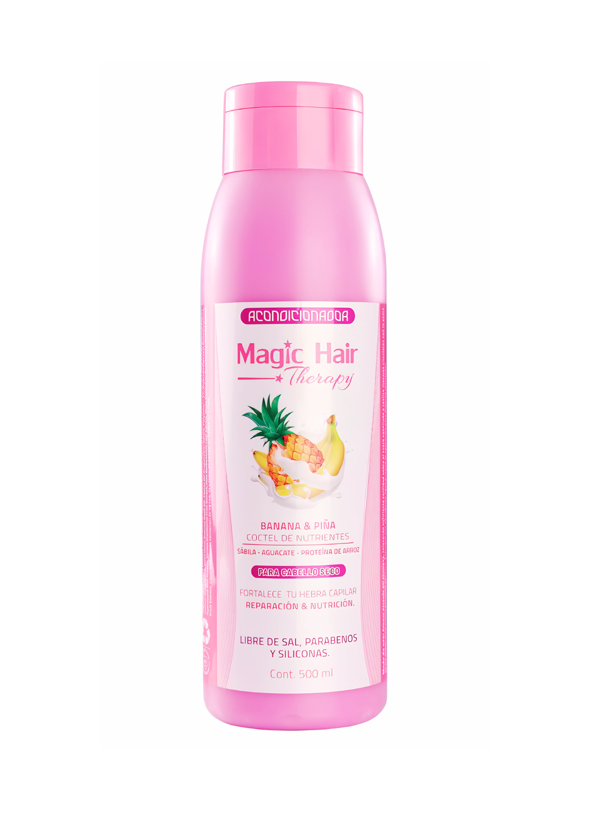 ACOND BANANA Y PIñA CABELLO SECO X 500 ML MAGIC HAIR