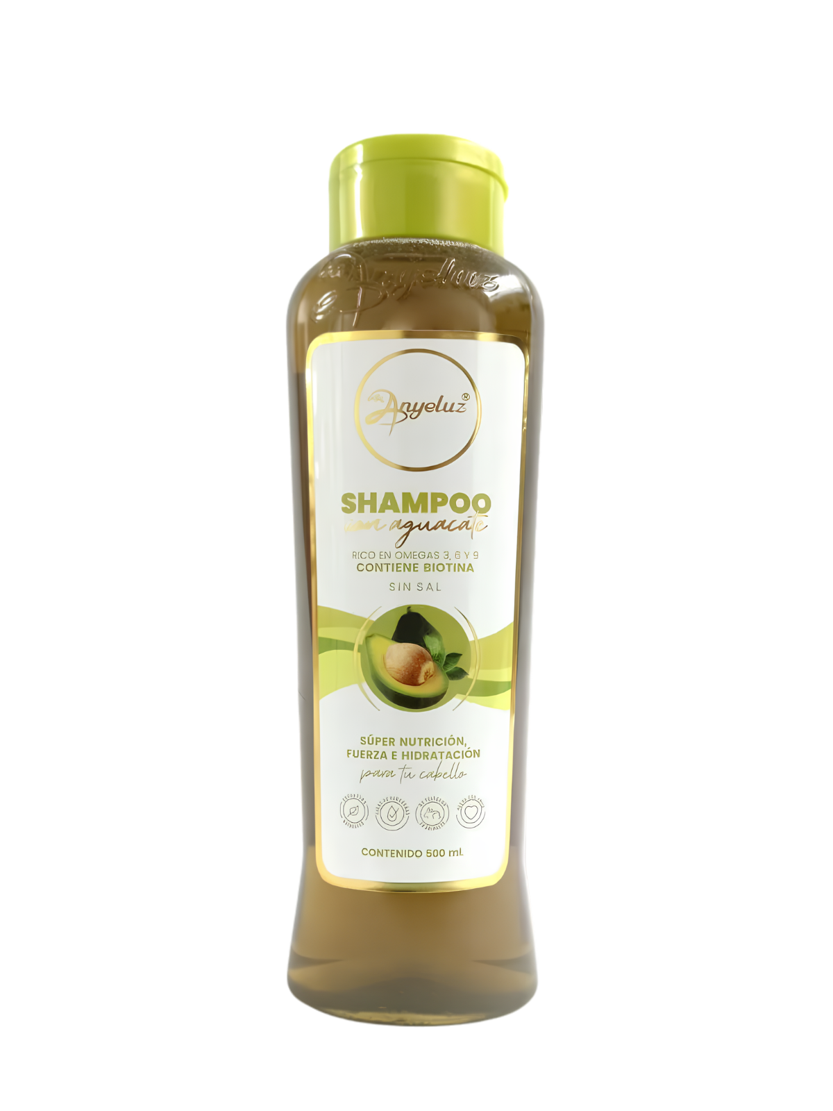SHAMPO AGUACATE X 500 ANYELUZ