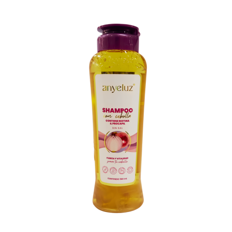 SHAMPO CEBOLLA Y BIOTINA X 500 ANYELUZ