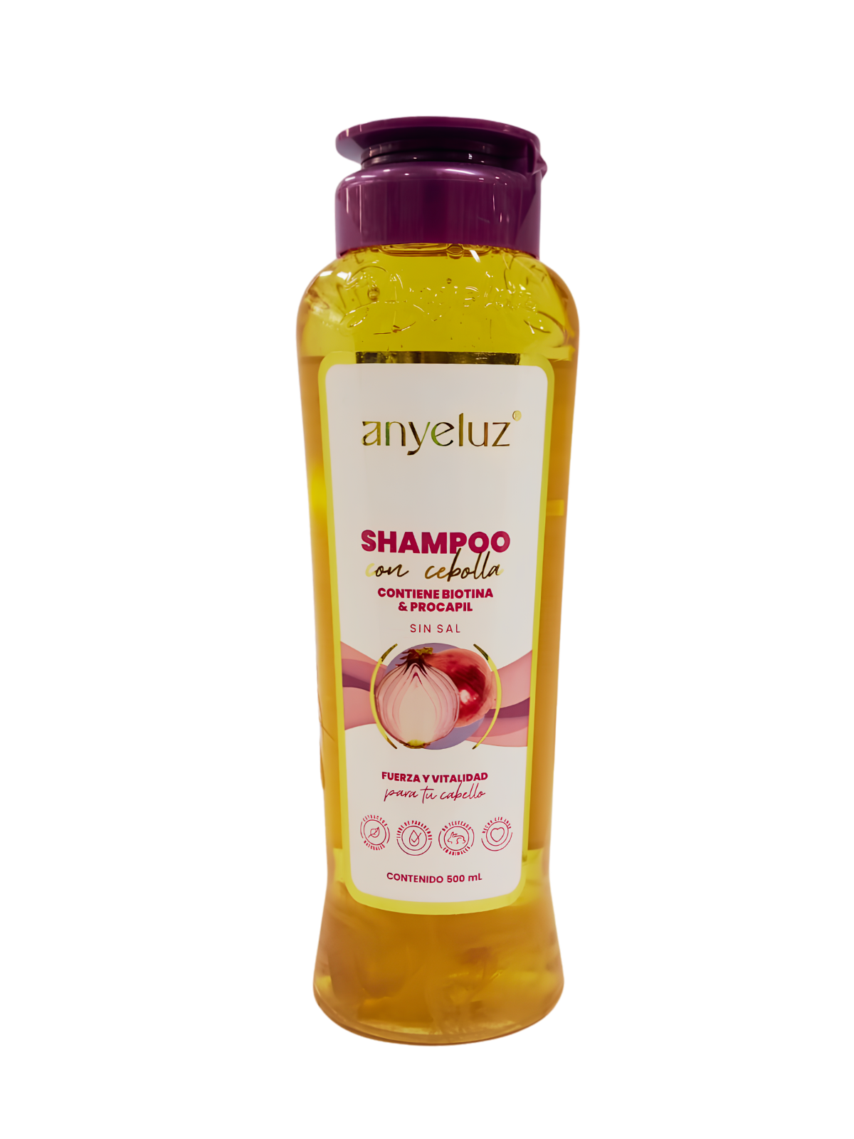 SHAMPO CEBOLLA Y BIOTINA X 500 ANYELUZ